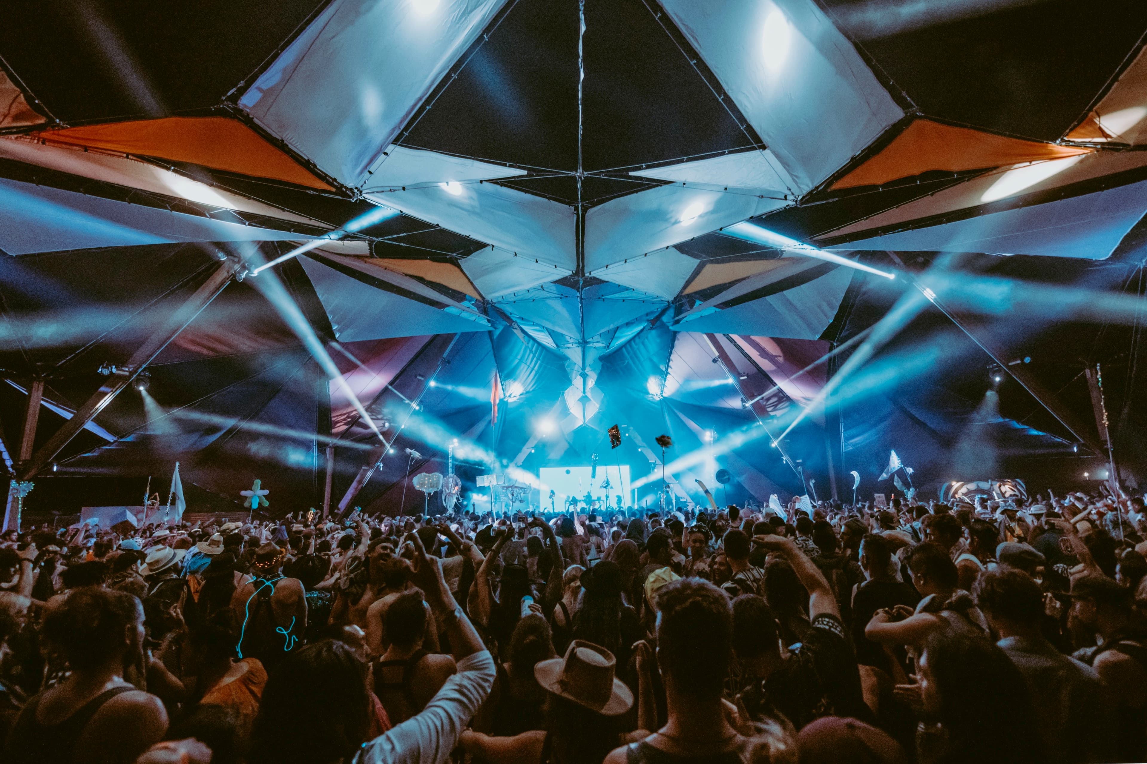 Wapiti, the Thunder Stage structure at Lightning in a Bottle
